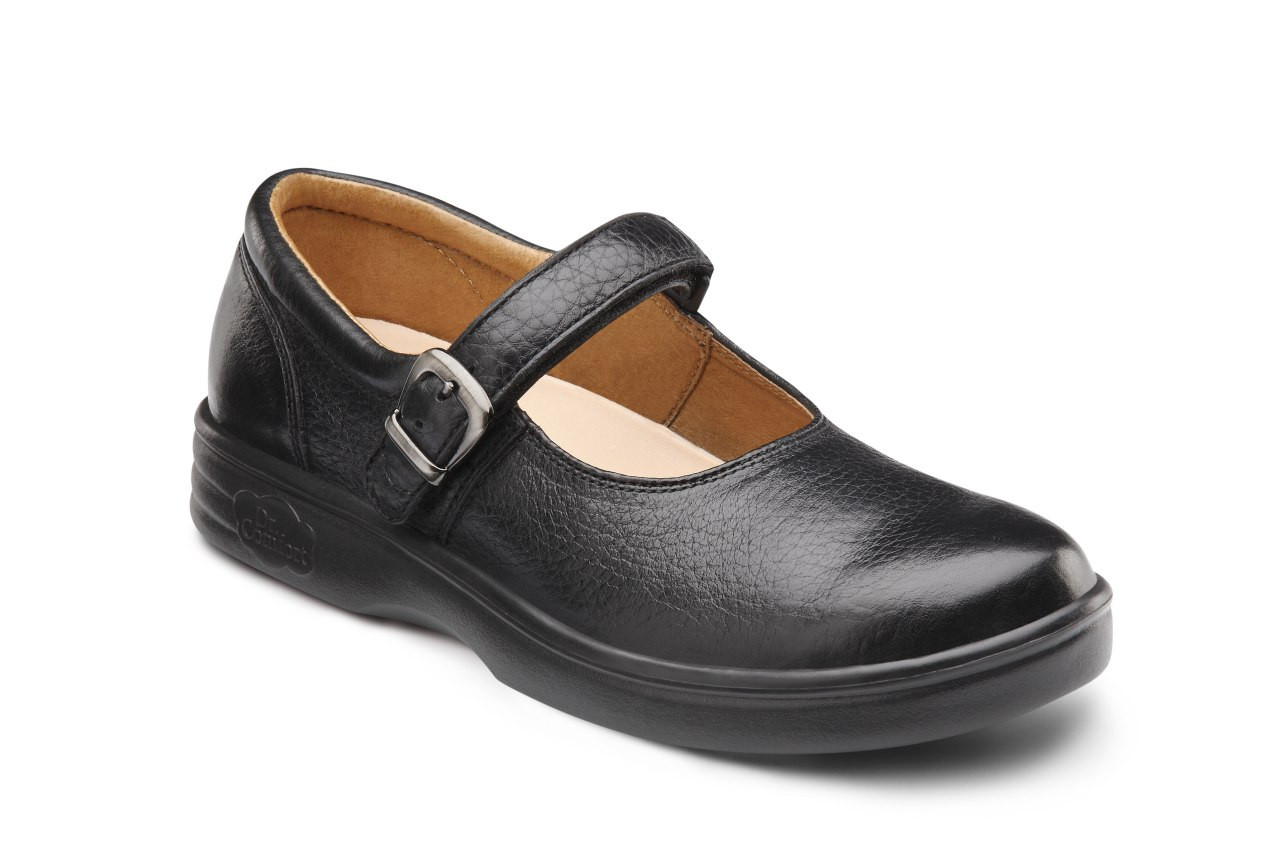 comfortable black dress shoes womens